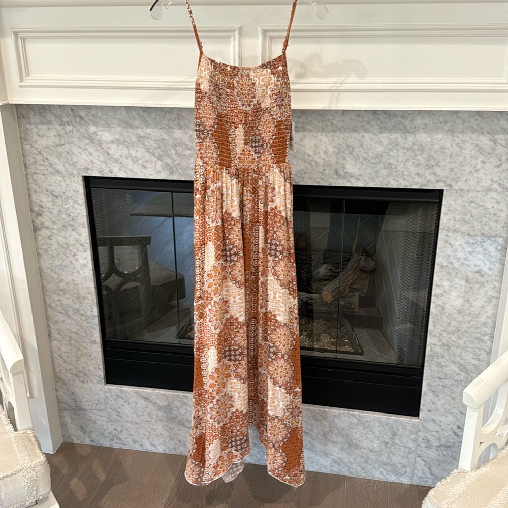 Wild Moss, Western flowy dress, Brand New!